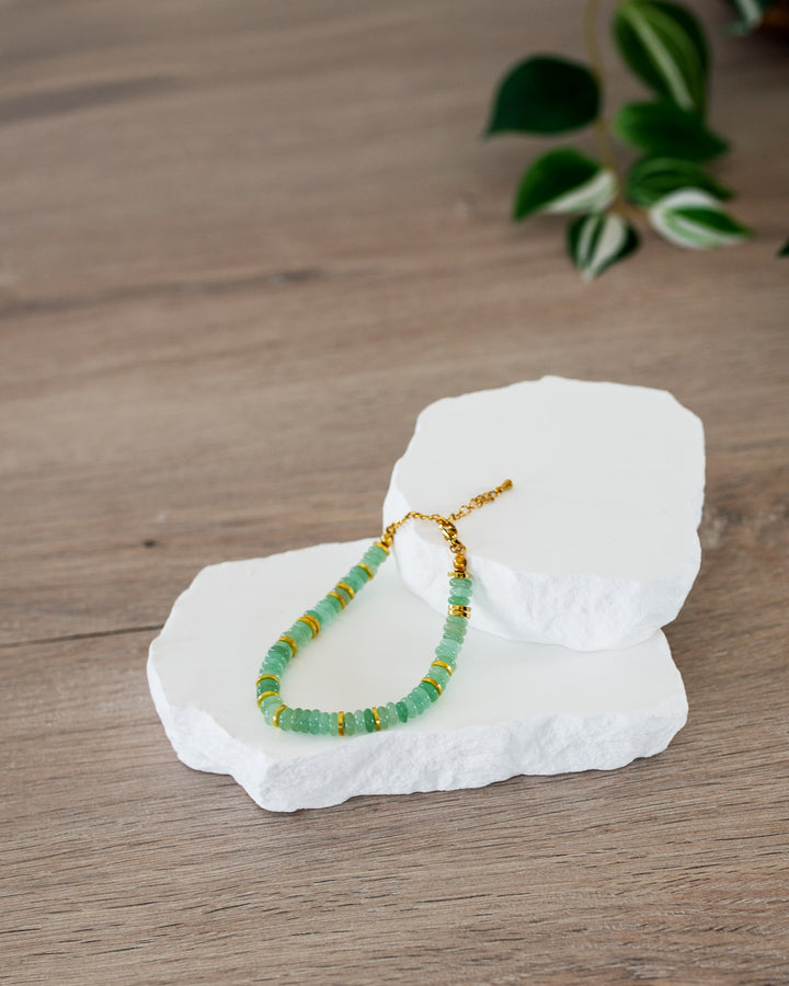 Bracelet Alma Aventurine Verte
