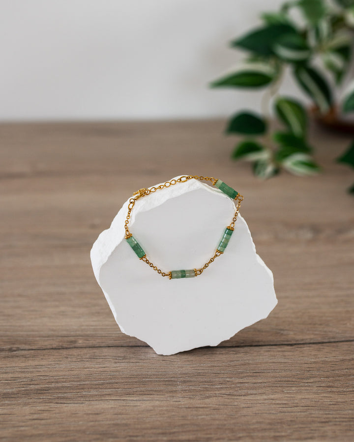 Bracelet Luma Aventurine Verte