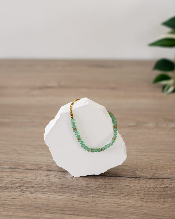 Bracelet Pure Aventurine Verte