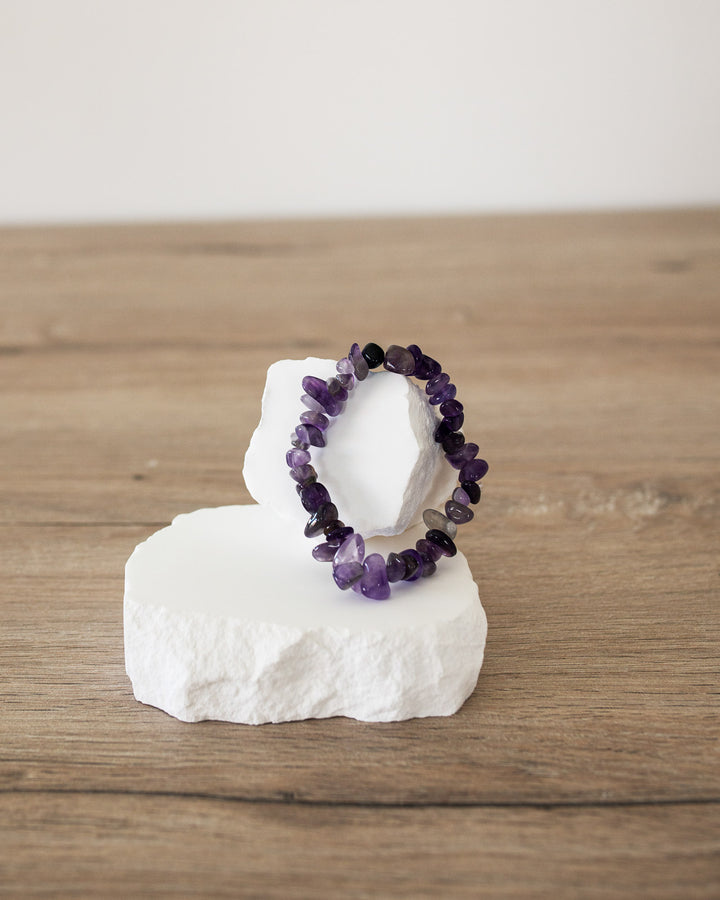 Bracelet Chips en Rhodonite