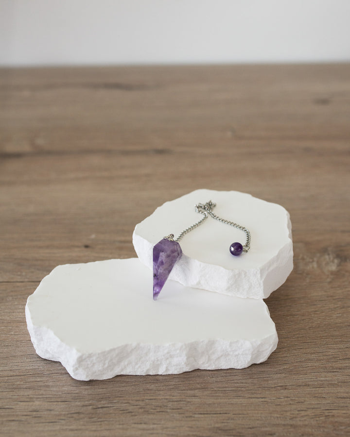 Pendule en Amethyste