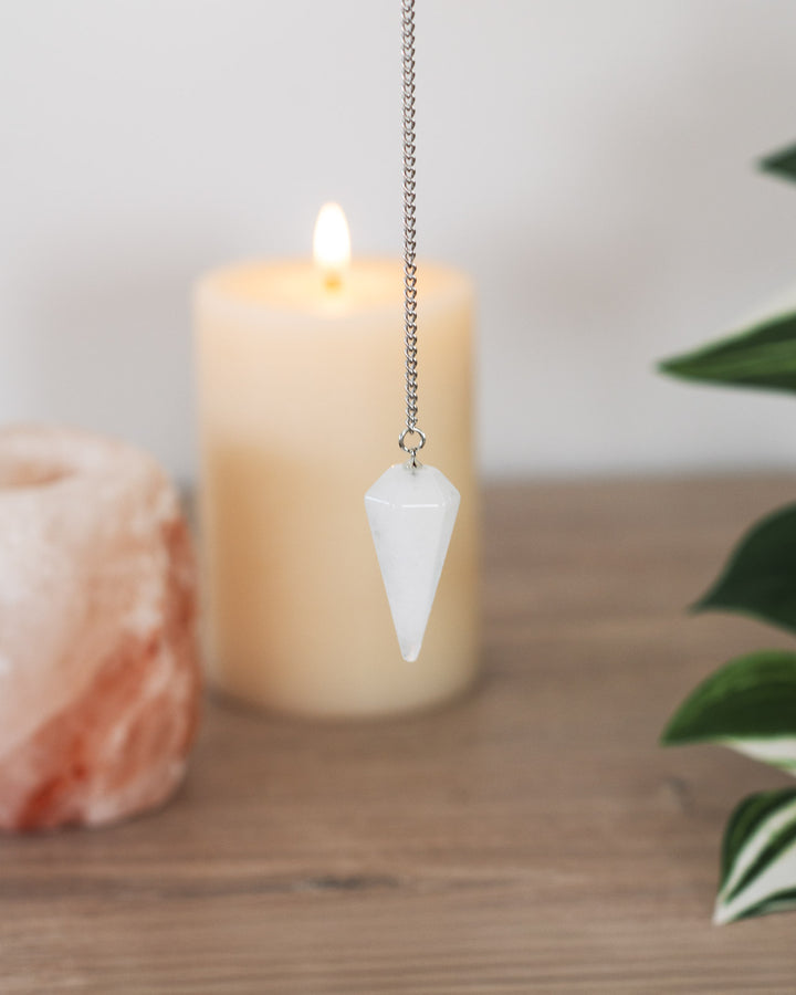 Pendule en Cristal De Roche