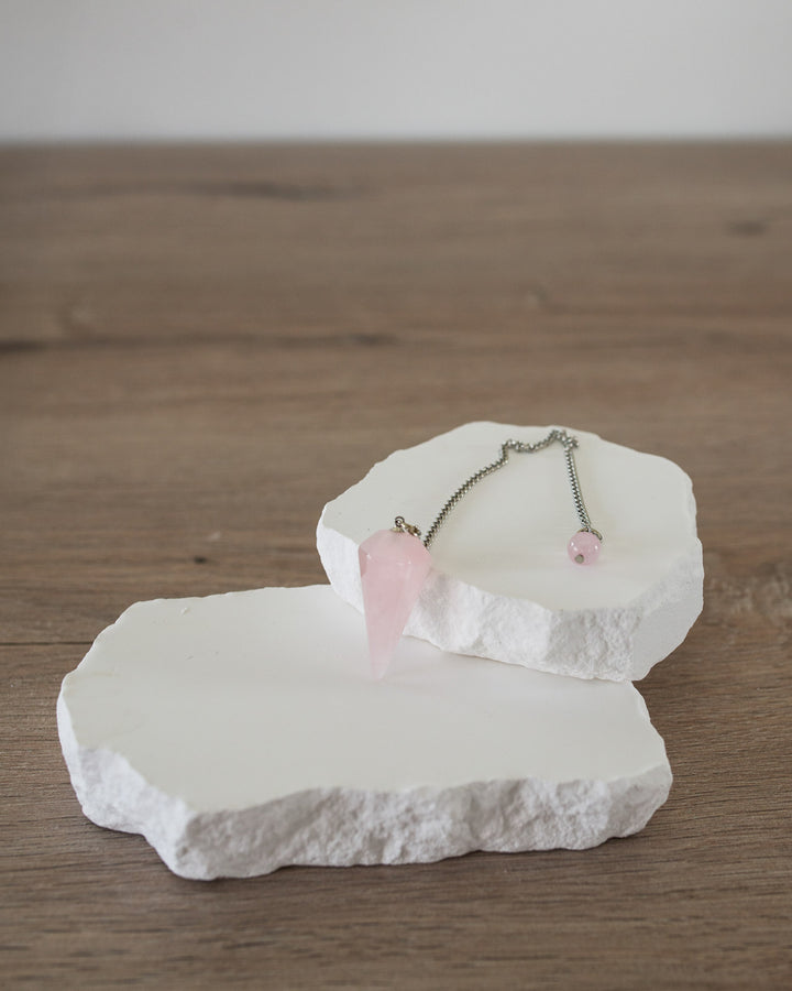 Pendule en Quartz Rose