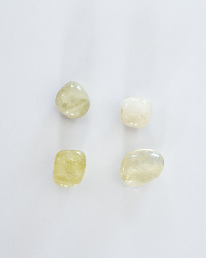 Des pierres roulées de Citrine