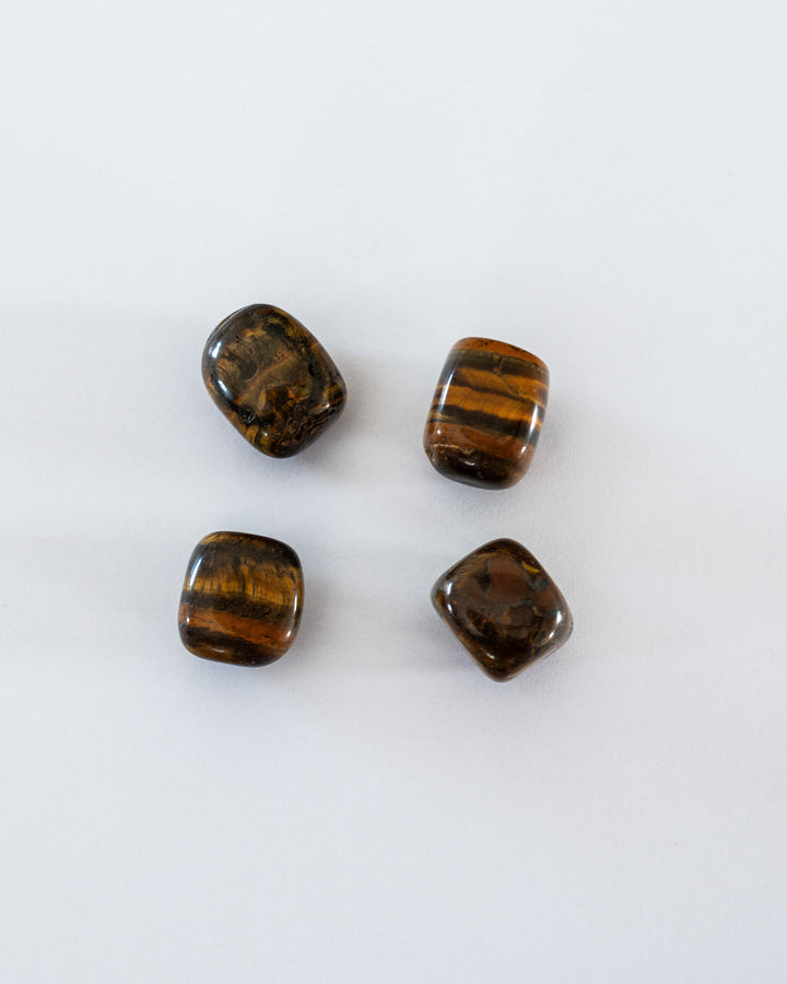 Des pierres roulées d'oeil de tigre