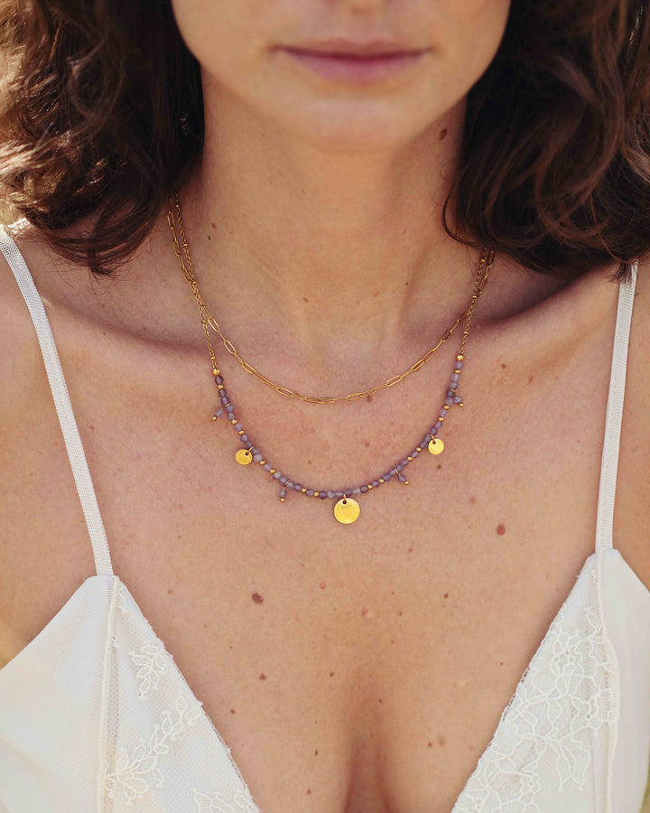 Collier Solaris Améthyste