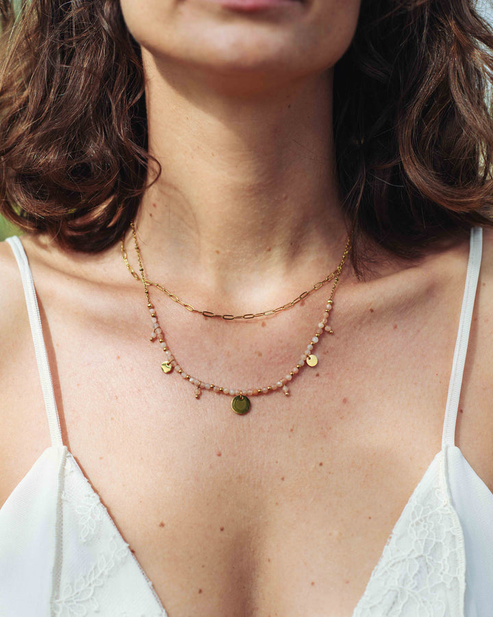 Collier Solaris Pierre de Lune