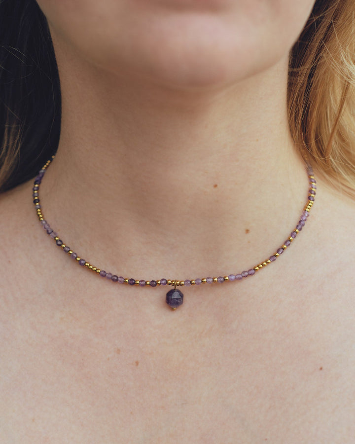 Collier Pure Améthyste