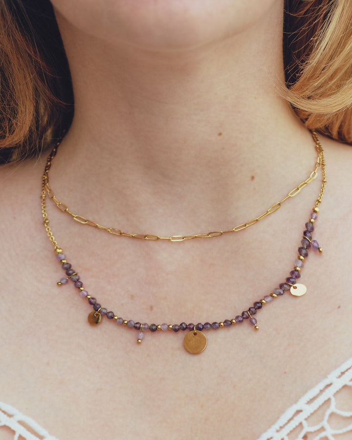 Collier Solaris Améthyste