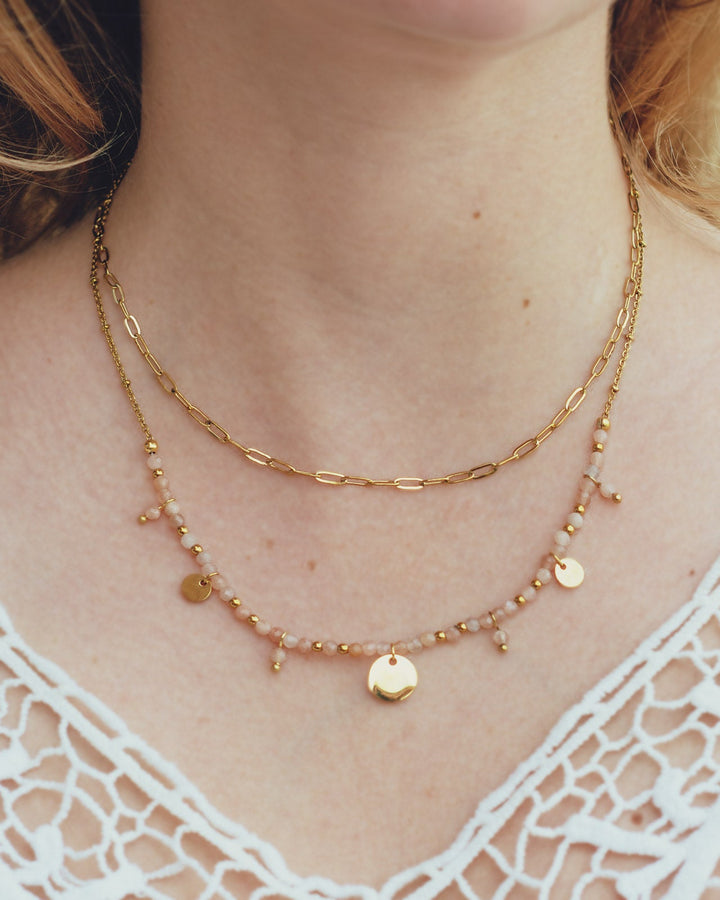 Collier Solaris Pierre de Lune