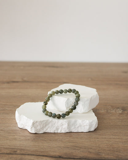 Bracelet Labradorite Grise