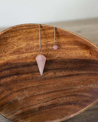 Pendule en Quartz Rose