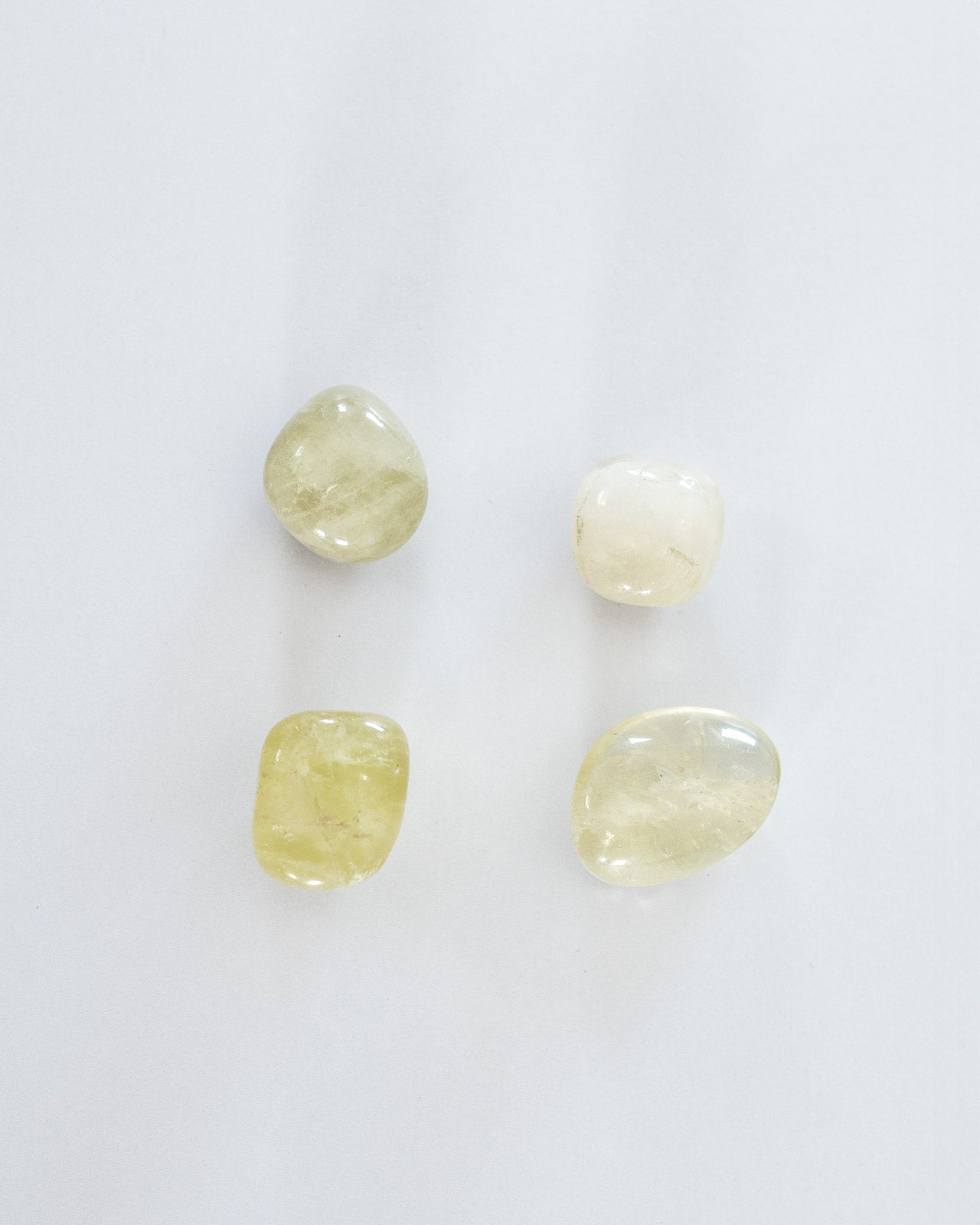 Des pierres roulées de Citrine