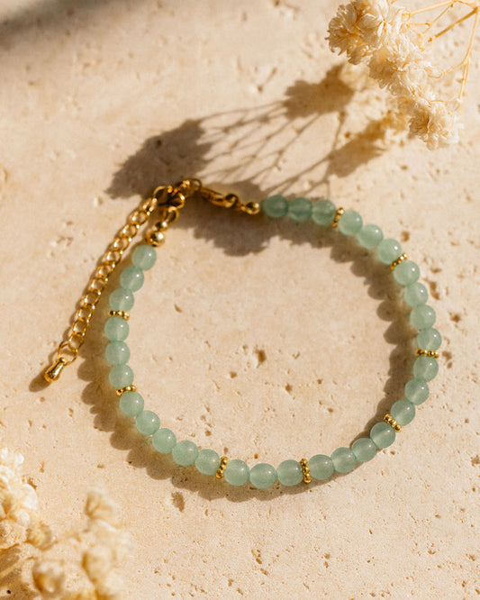 Bracelet Pure Aventurine Verte
