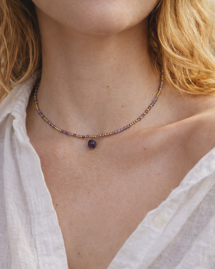 Collier Pure Améthyste