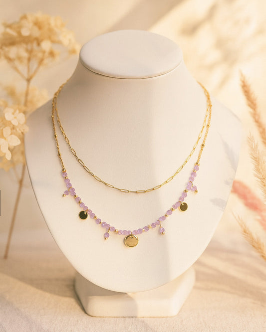 Collier Solaris Améthyste