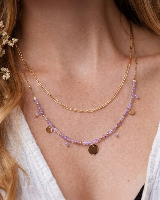 Collier Solaris Améthyste