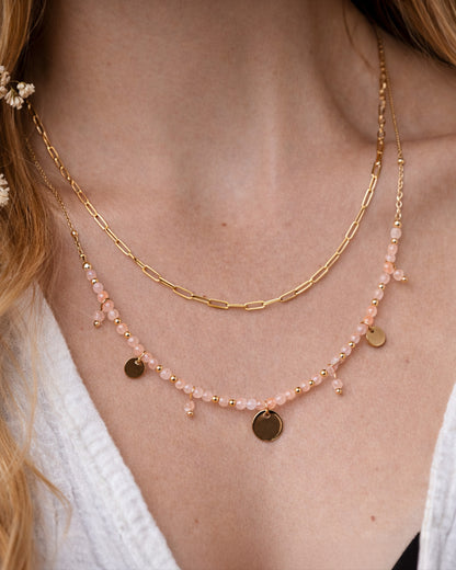 Collier Solaris Pierre de Lune