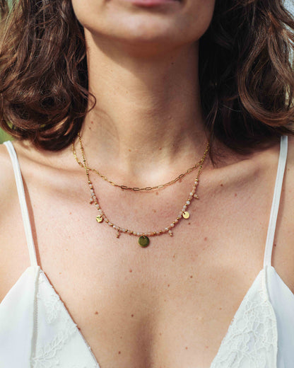 Collier Solaris Pierre de Lune