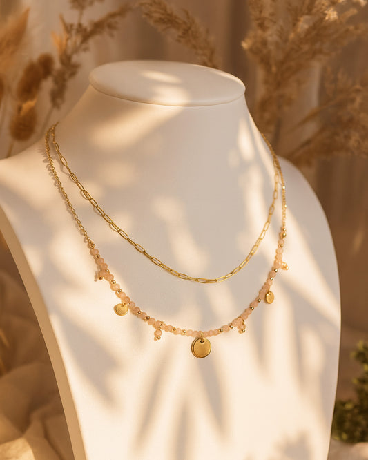 Collier Solaris Pierre de Lune