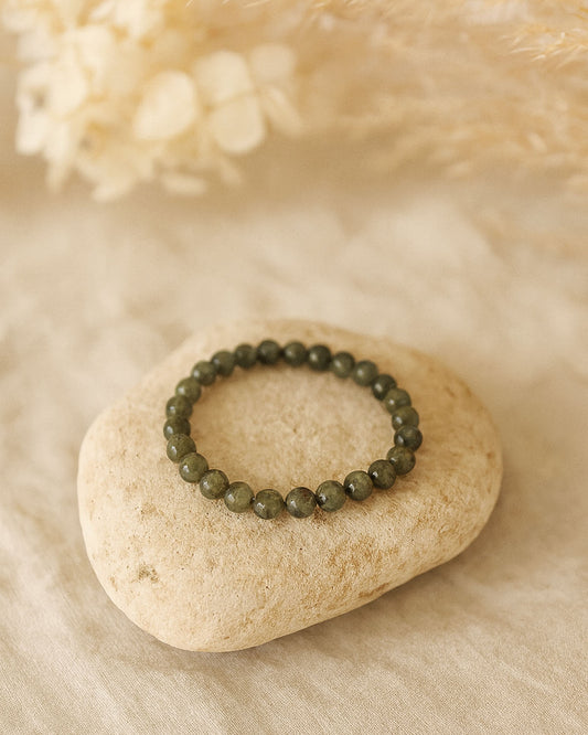 Bracelet Labradorite Grise